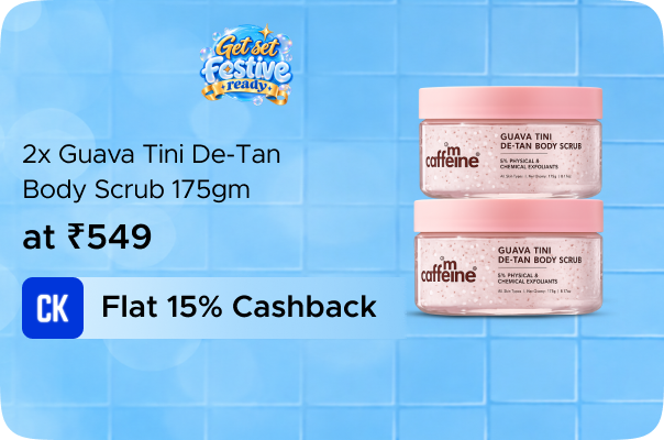mCaffeine: Buy 2 X Guava Tini De-Tan Body Wash - 300